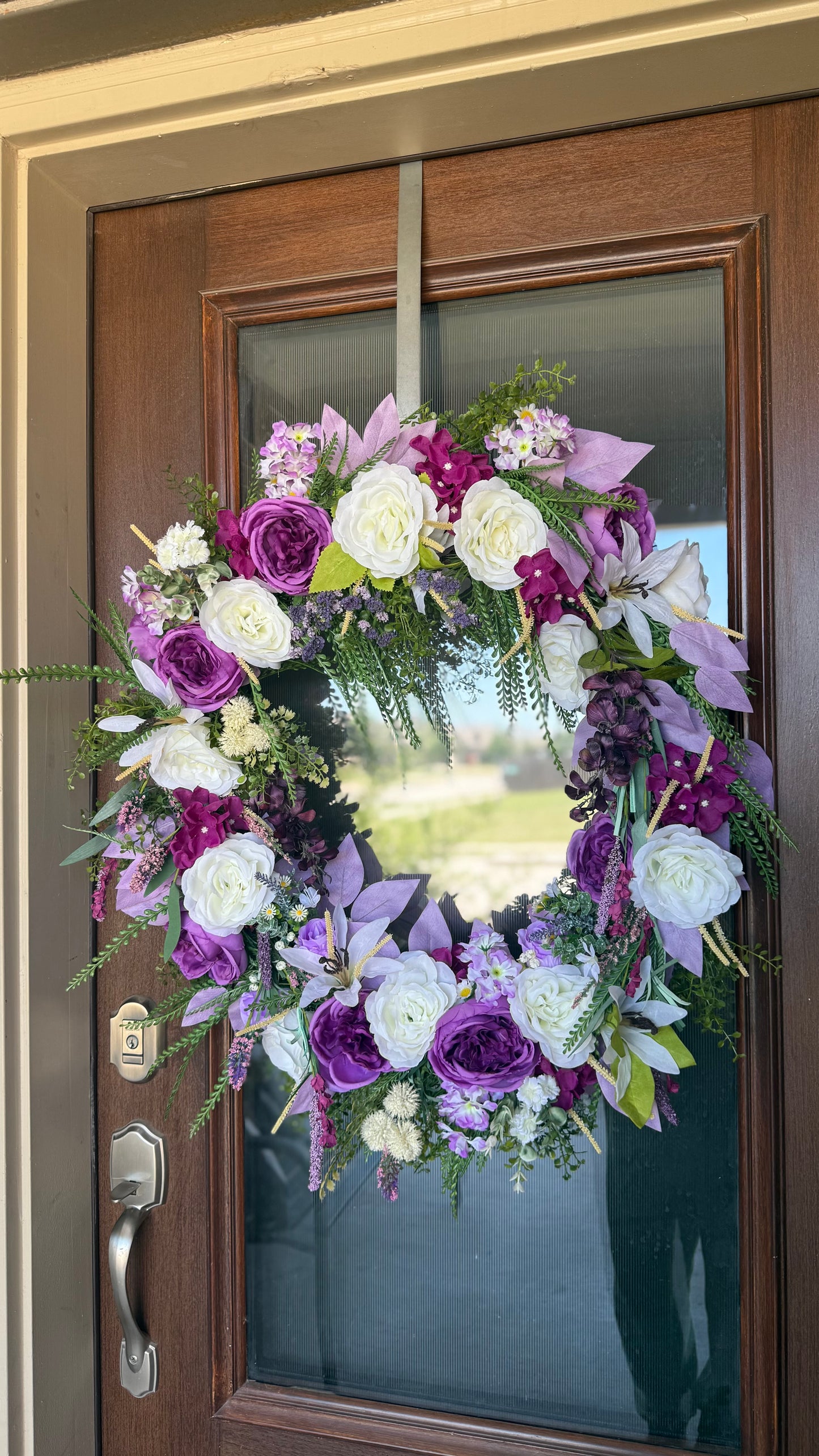 Lavender Luxe Garden Wreath