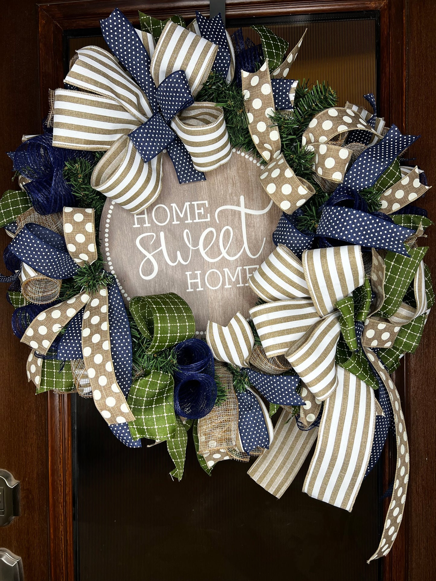 Home Sweet Home Wreath