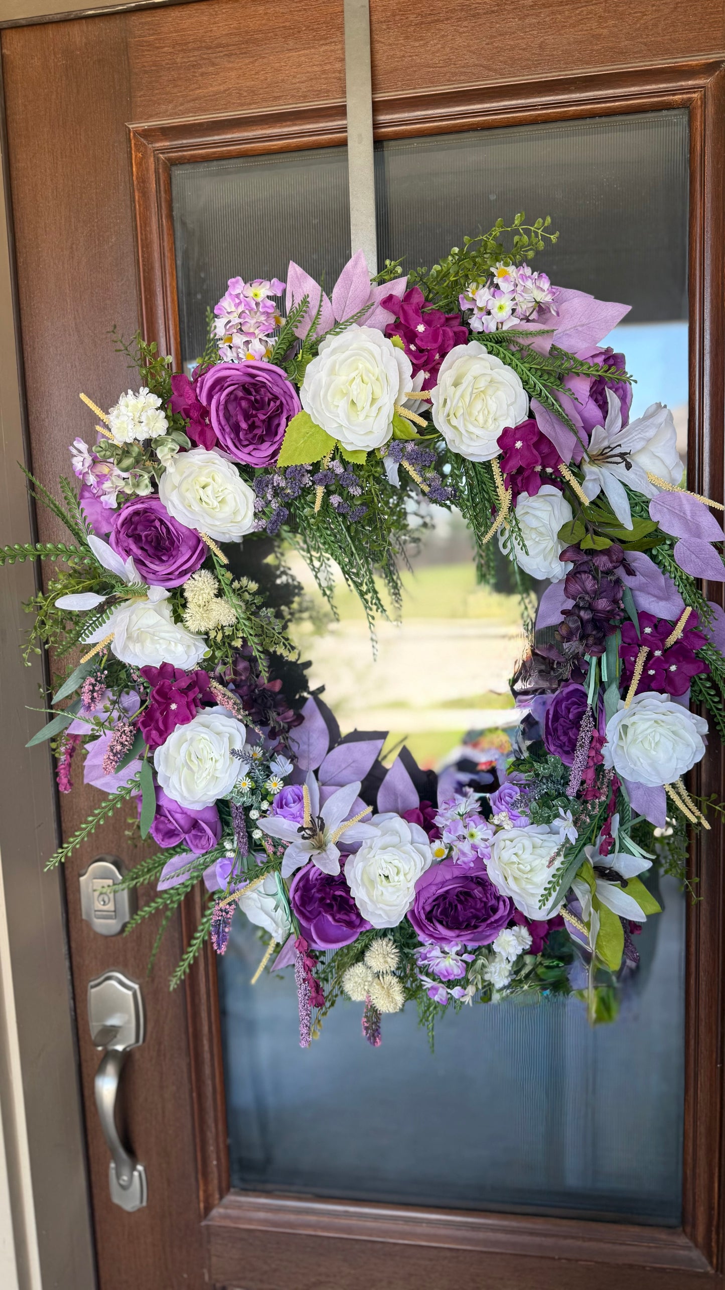 Lavender Luxe Garden Wreath